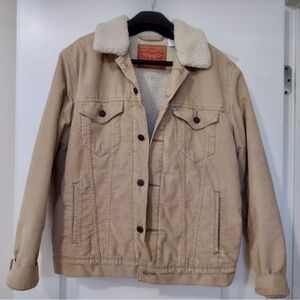 Levi's Men's Tan Sherpa Jacket